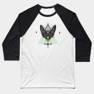 Fennec Fox With Third Eye Original Artwork, Weird Art Baseball T-Shirt